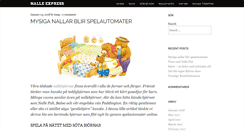Desktop Screenshot of nalleexpress.se
